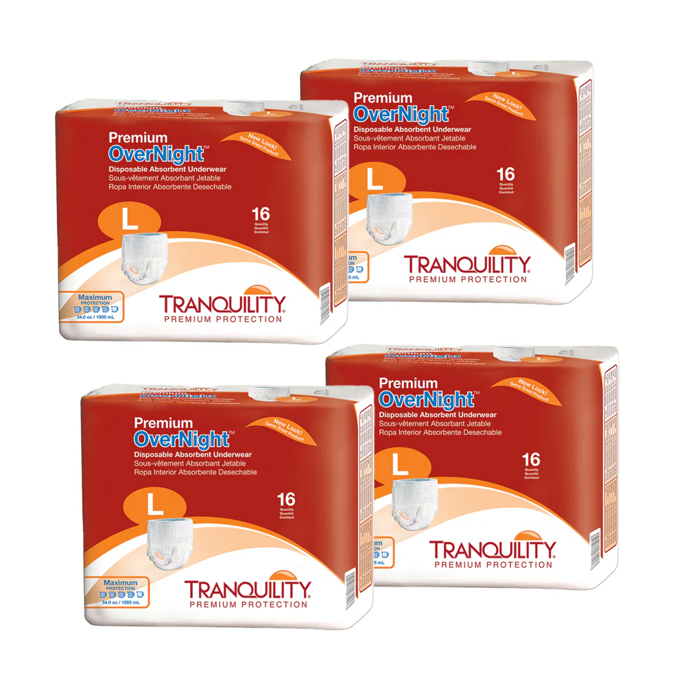 Tranquility Premium Overnight Disposable Absorbent Underwear - Image 13