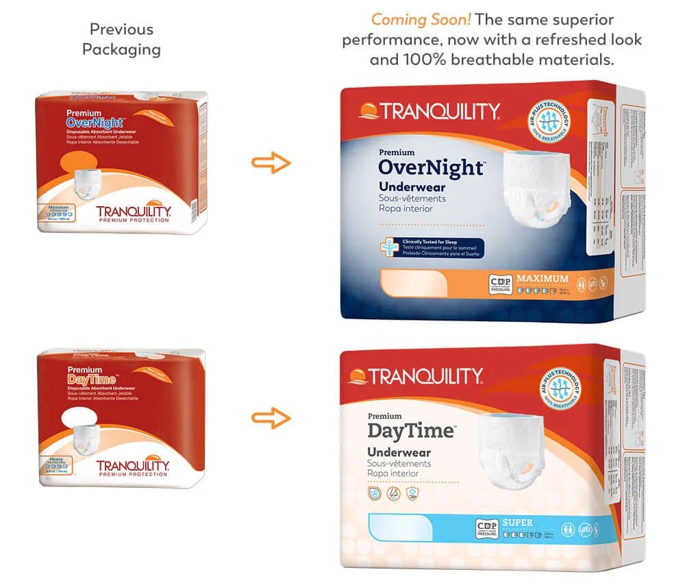 Tranquility Premium Overnight Disposable Absorbent Underwear - Image 8